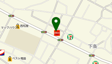 カースタレンタカー 小松原店の地図画像