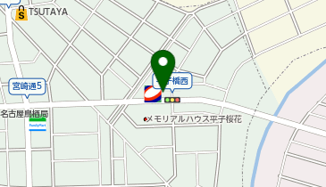 カースタレンタカー 名古屋平子橋店の地図画像