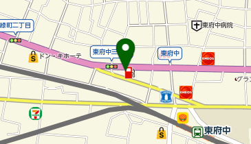 カースタレンタカー 東府中駅前店の地図画像