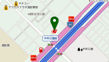 カースタレンタカー 浦安インター店の地図画像
