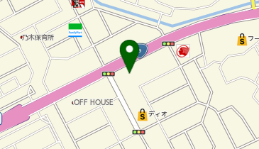 カースタレンタカー 上乃木松江南店の地図画像