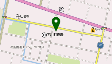 カースタレンタカー 下川役場前店の地図画像