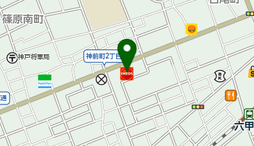 カースタレンタカー 六甲店の地図画像