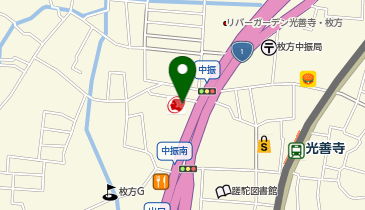 カースタレンタカー 枚方光善寺駅前店の地図画像