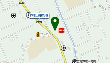 カースタレンタカー 戸坂店の地図画像
