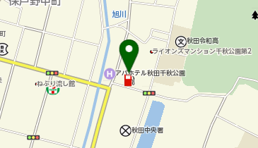 カースタレンタカー 秋田駅前なまはげ店の地図画像