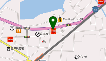 カースタレンタカー 天橋立宮津店の地図画像