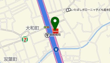 カースタレンタカー 17号板橋本町店の地図画像