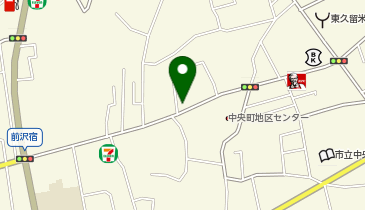 カースタレンタカー 東久留米店の地図画像