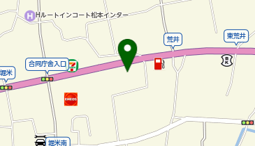 カースタレンタカー 松本インター店の地図画像