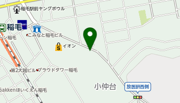 カースタレンタカー 稲毛駅東口店の地図画像