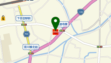 カースタレンタカー 下吉田駅店の地図画像
