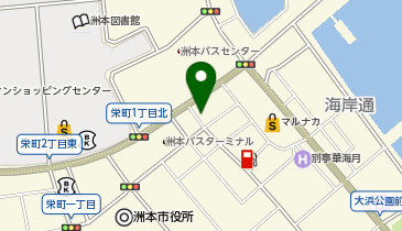 カースタレンタカー 洲本バスセンター前店の地図画像
