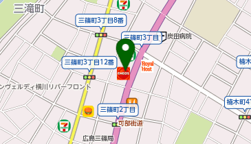カースタレンタカー 広島三篠店の地図画像