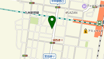 カースタレンタカー 鹿児島中央駅西口店の地図画像