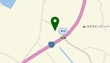 カースタレンタカー 白河泉田店の地図画像