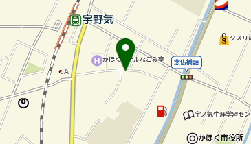 カースタレンタカー かほく宇野気駅前ステーションの地図画像