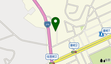 カースタレンタカー 苫小牧泉町店の地図画像