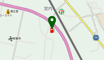 カースタレンタカー 山形赤湯店の地図画像