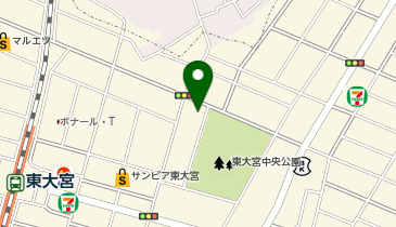 カースタレンタカー 東大宮駅東口ステーションの地図画像