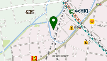 カースタレンタカー 中浦和駅前西口ステーションの地図画像