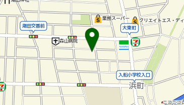 カースタレンタカー 横浜潮田町四丁目ステーションの地図画像