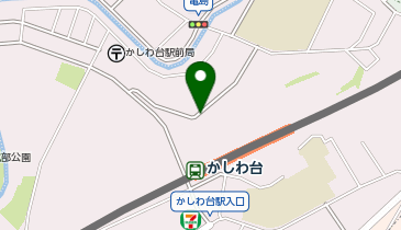 カースタレンタカー かしわ台駅前ステーションの地図画像