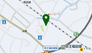 カースタレンタカー 京王稲田堤駅前ステーションの地図画像