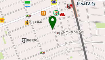 カースタレンタカー せんげん台駅前店の地図画像