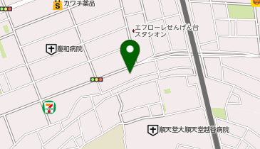 カースタレンタカー せんげん台駅西口ステーションの地図画像