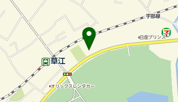 カースタレンタカー 山口宇部空港店の地図画像