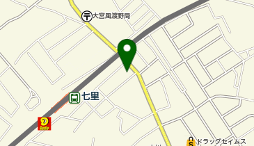 カースタレンタカー さいたま七里駅ステーションの地図画像
