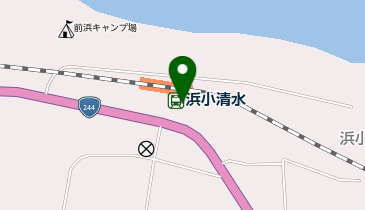 カースタレンタカー 浜小清水駅前ステーションの地図画像