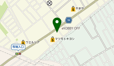 カースタレンタカー 白井冨士店の地図画像