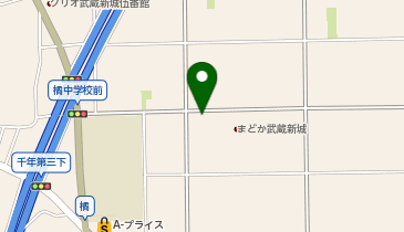 カースタレンタカー 高津千年ステーションの地図画像