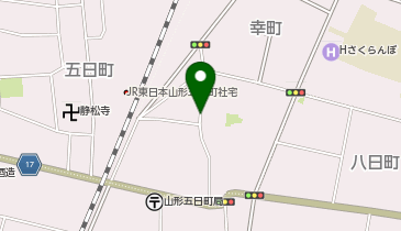 カースタレンタカー 山形駅東口店の地図画像