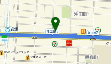 カースタレンタカー 岩塚駅前店の地図画像