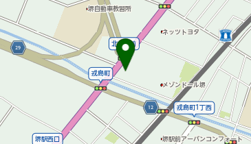 カースタレンタカー 堺駅北ステーションの地図画像