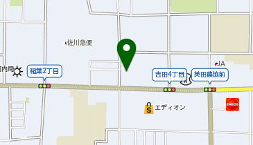 カースタレンタカー 東大阪花園ステーションの地図画像