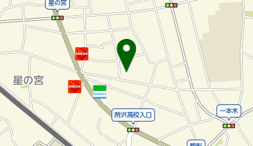 カースタレンタカー ところざわ星の宮ステーションの地図画像