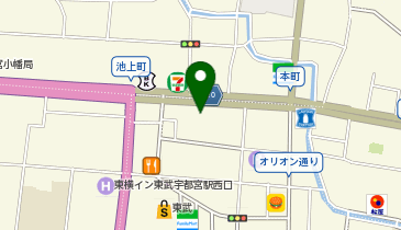 栄光ゼミナール 東武宇都宮校の地図画像