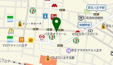 栄光ゼミナール 八王子校の地図画像