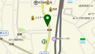 河合塾マナビス 所沢校の地図画像