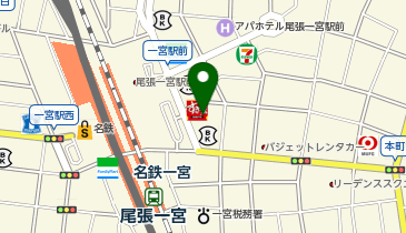 河合塾マナビス 尾張一宮校の地図画像