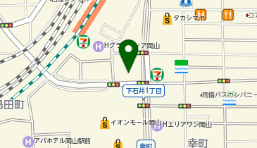 河合塾マナビス 岡山駅前校の地図画像