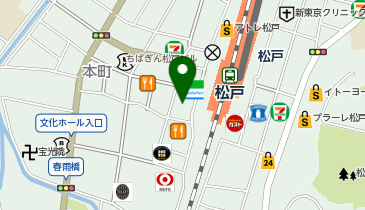 河合塾マナビス 松戸校の地図画像