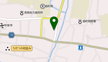 河合塾マナビス 脇町校の地図画像