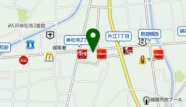 河合塾マナビス 片江校の地図画像