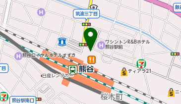 河合塾マナビス 熊谷校の地図画像