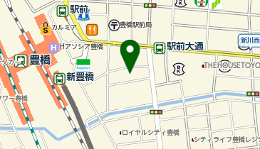 河合塾マナビス 豊橋駅前校の地図画像